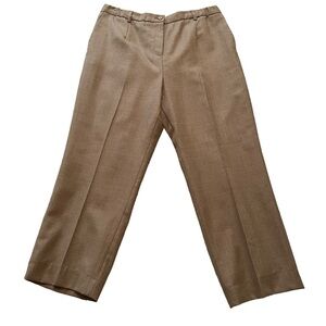 Pendleton Vintage Tan Virgin Wool Trouser 14P